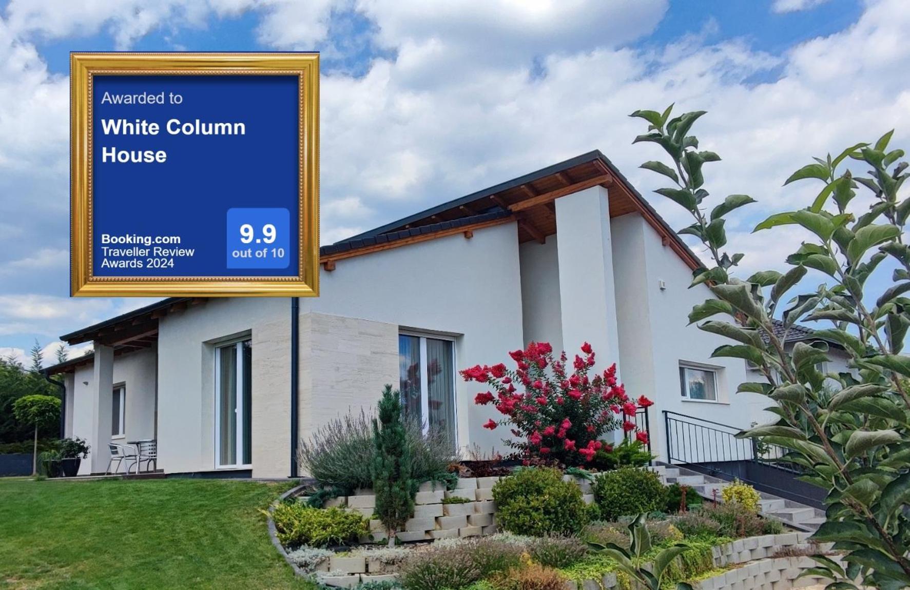 White Column House Apartment Diosd Luaran gambar